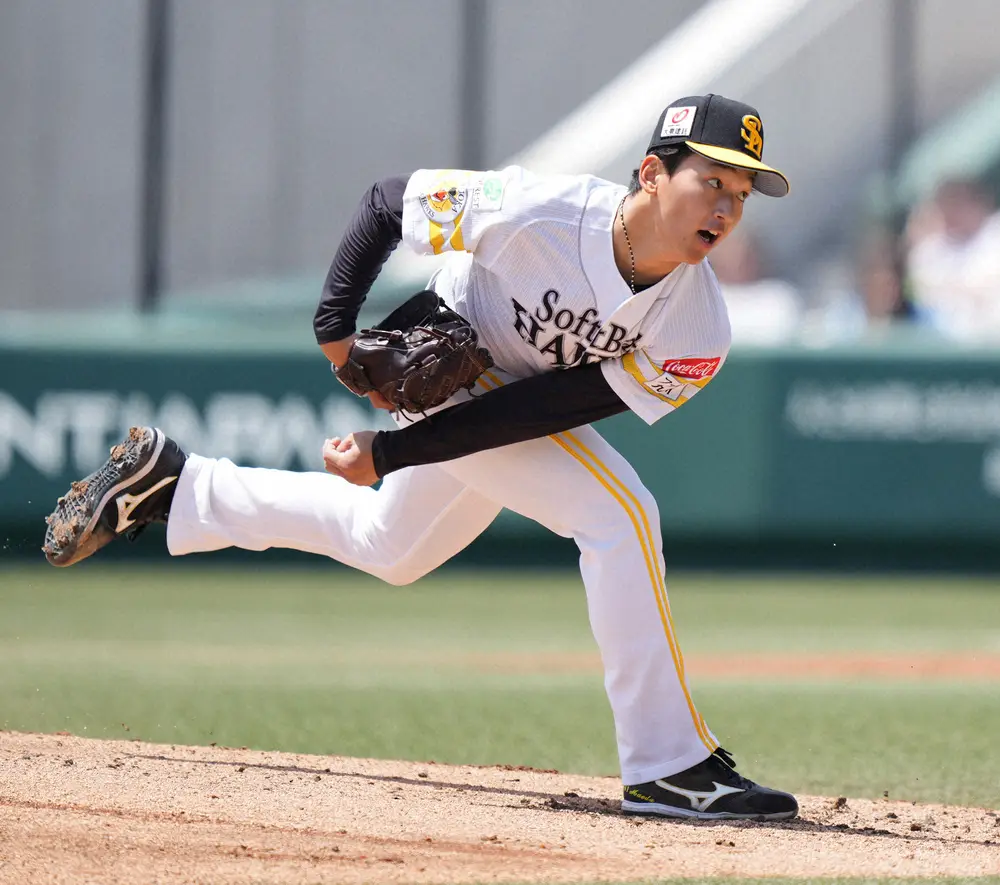 【画像・写真】ソフトバンク前田悠が今季1軍初合流　13日の敵地楽天戦での初先発を小久保監督明かす