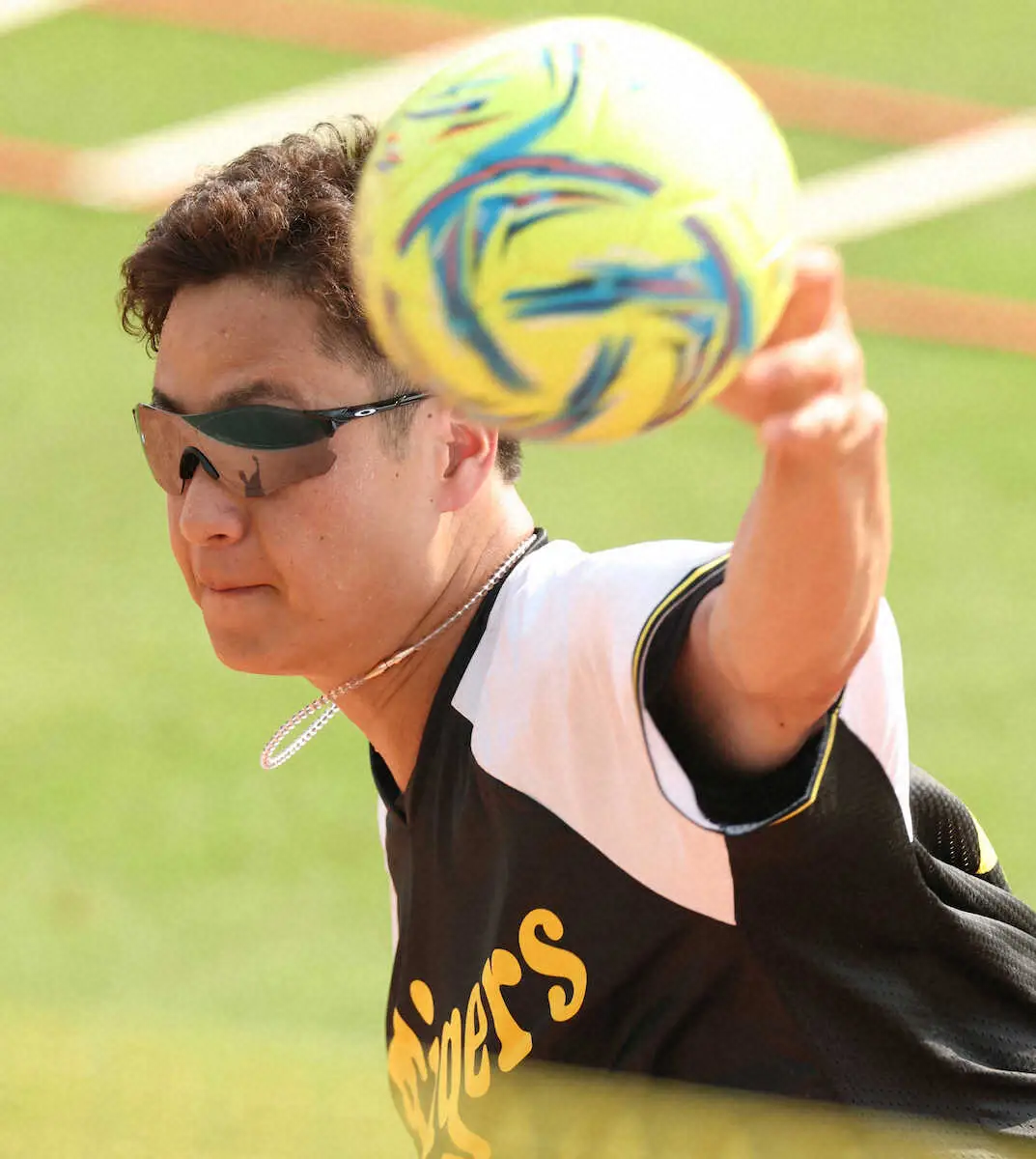 【画像・写真】阪神・大竹が9日広島戦先発　夏バテ防止へ！ステーキ450グラム完食「余裕でした」