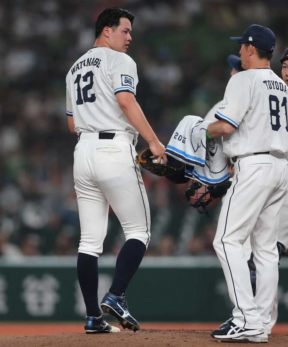 【画像・写真】西武3連敗　投手陣暗雲…渡辺緊急降板　西口監督「張りが出たので大事を取って」軽症強調