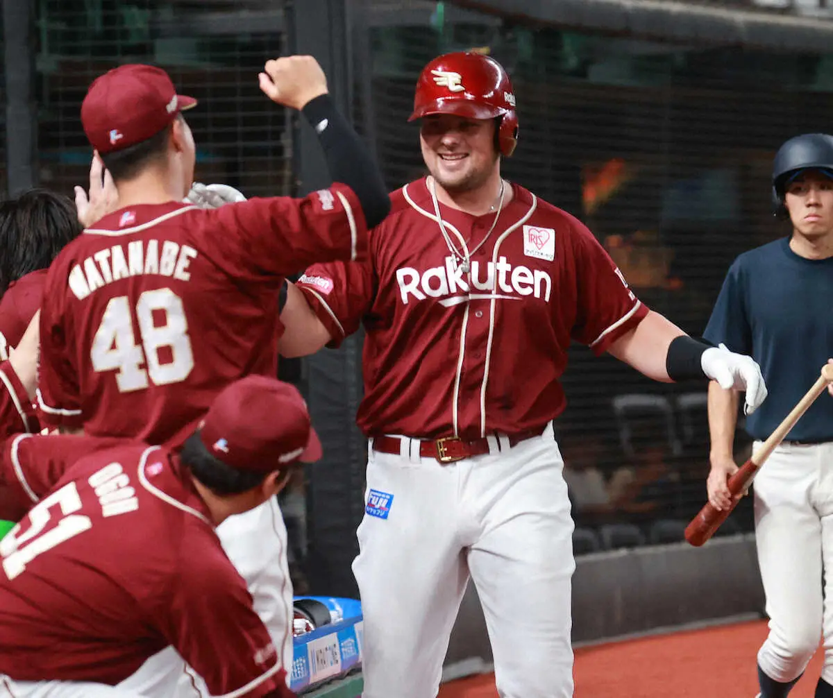 【画像・写真】楽天・ボイト　5戦2発！打率3割も「もうちょっとできるかな」