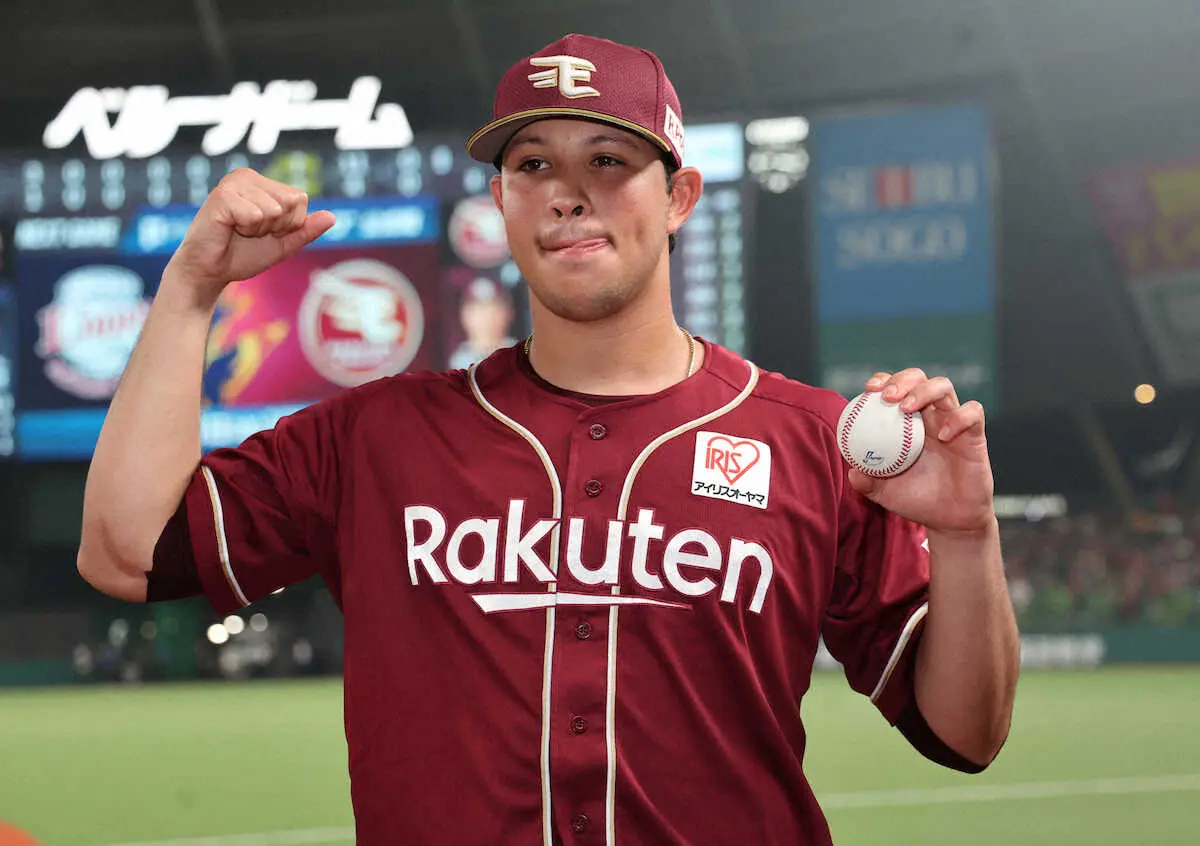 【画像・写真】楽天・ヤフーレ　7回3安打1失点で移籍後初勝利
