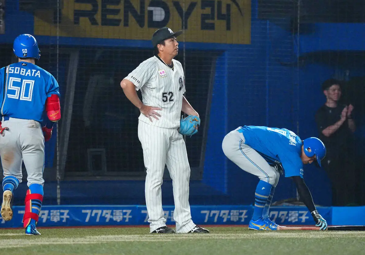 【画像・写真】ロッテ　延長11回に力尽きる…7人目の益田直也が勝ち越し許す