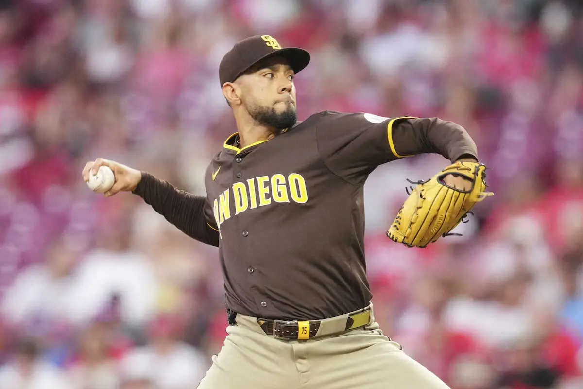 【画像・写真】パドレスのロベルト・スアレス（AP）