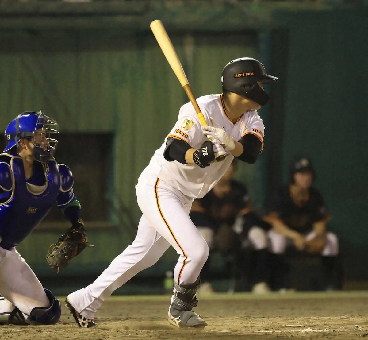【画像・写真】巨人・中山礼都　高橋宏斗との今季3度目“親友対決”は3の1　2打席凡退のあとで意地の左前打放つ
