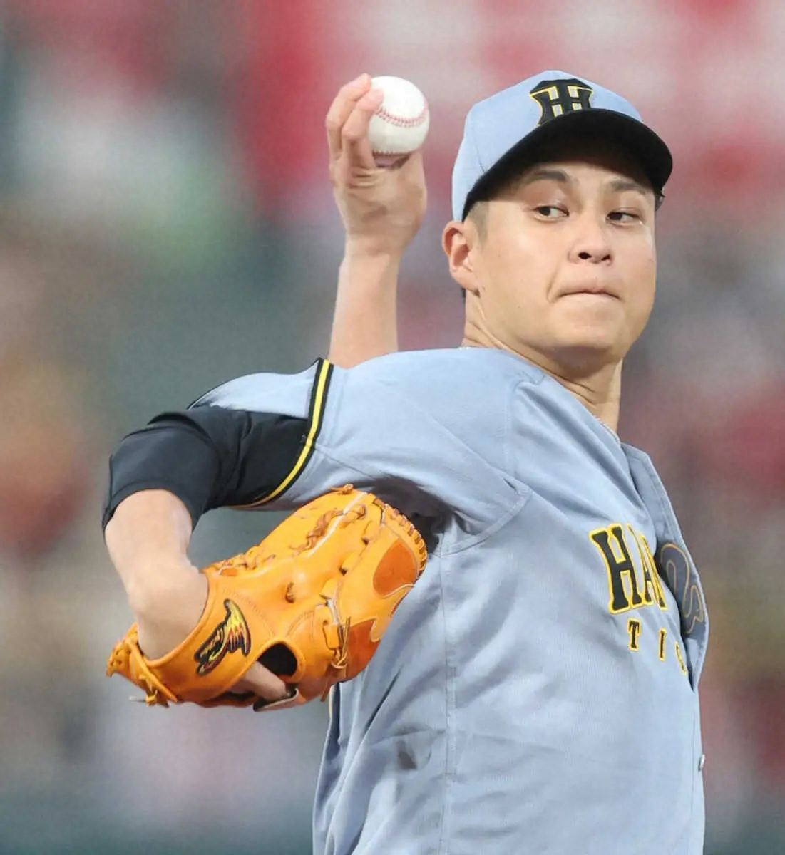 【画像・写真】＜広・神（14）＞力投する先発の大竹（撮影・椎名　航）