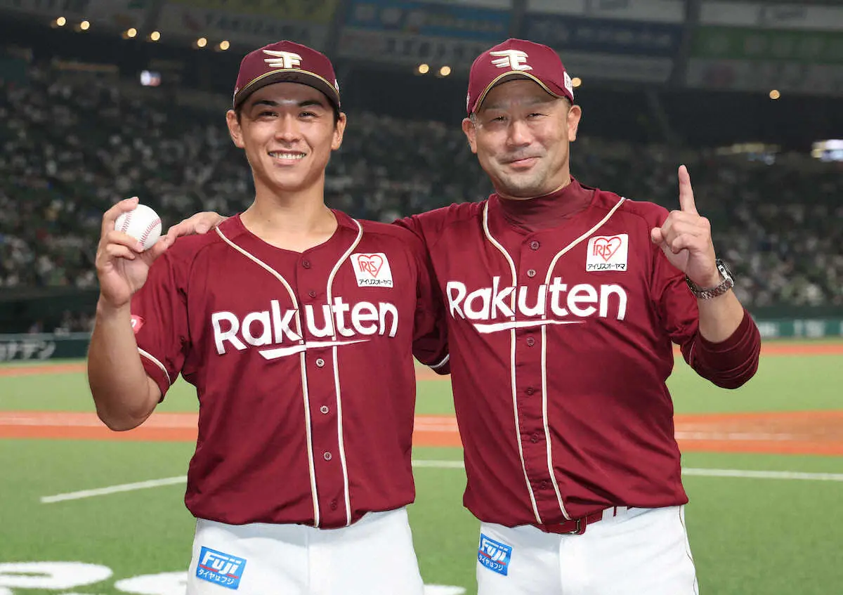 【画像・写真】楽天　ヤクルトから現役ドラフトで加入の柴田大地が4年目でプロ初勝利　2回無失点で「とてもうれしい」