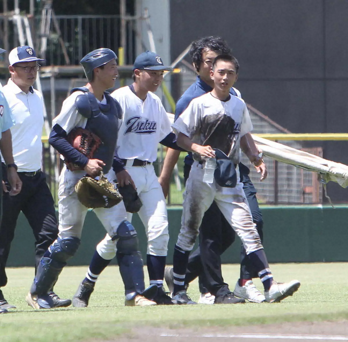【画像・写真】【高校野球】津久井浜　3時間17分の打ち合い制して4年連続初戦突破「レジェンド」高野顧問に白星届けた
