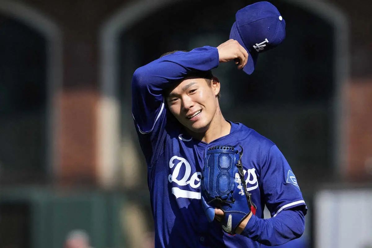 【画像・写真】山本由伸　初選出の球宴は「楽しみ」2日前の前半戦最終登板のため球宴は登板なし　球宴行事は参加