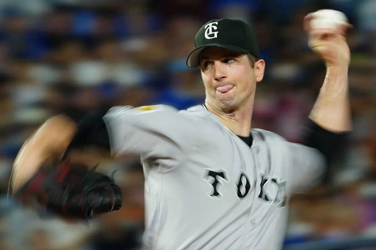 【画像・写真】巨人グリフィン　7回途中無失点好投で無傷6勝目　開幕6連勝は球団助っ投9年ぶり4人目、タイ記録