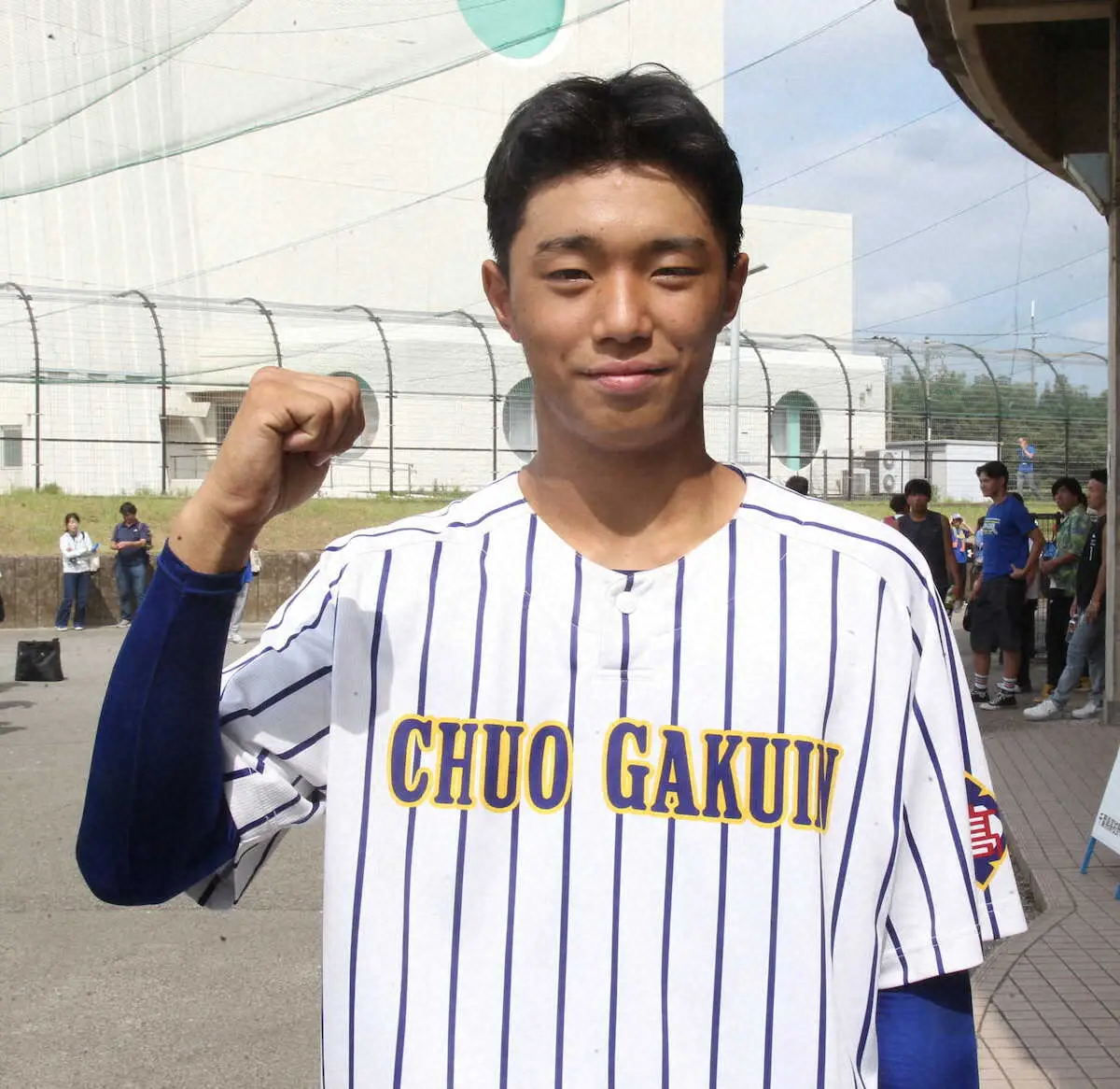 【画像・写真】【高校野球】中央学院のキーマン・石井が3安打3打点「いろんな人の思いを背負って一戦必勝で」