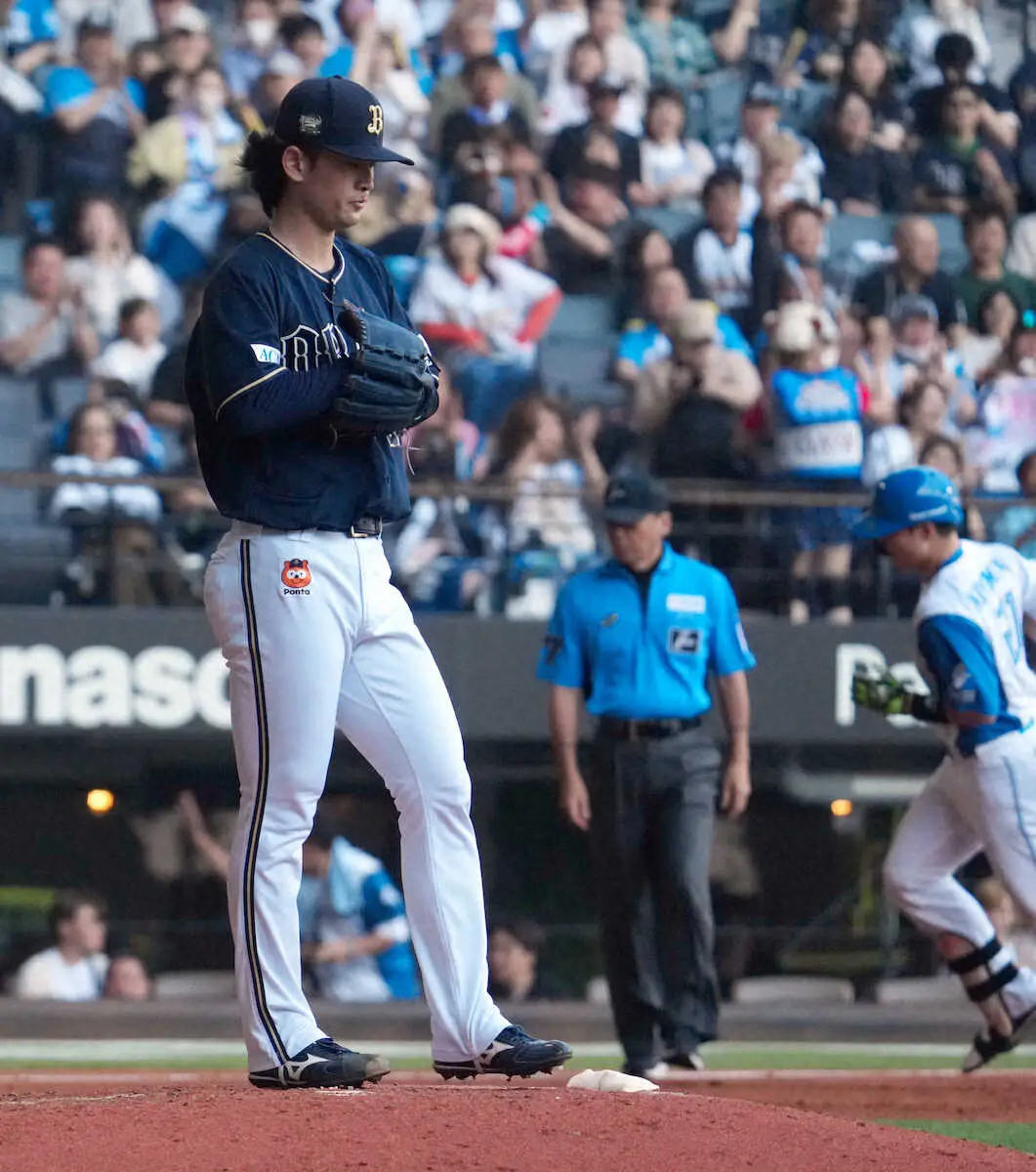 【画像・写真】＜日・オ（15）＞5回、清宮幸に2ランを浴びた寺西（撮影・高橋　茂夫）