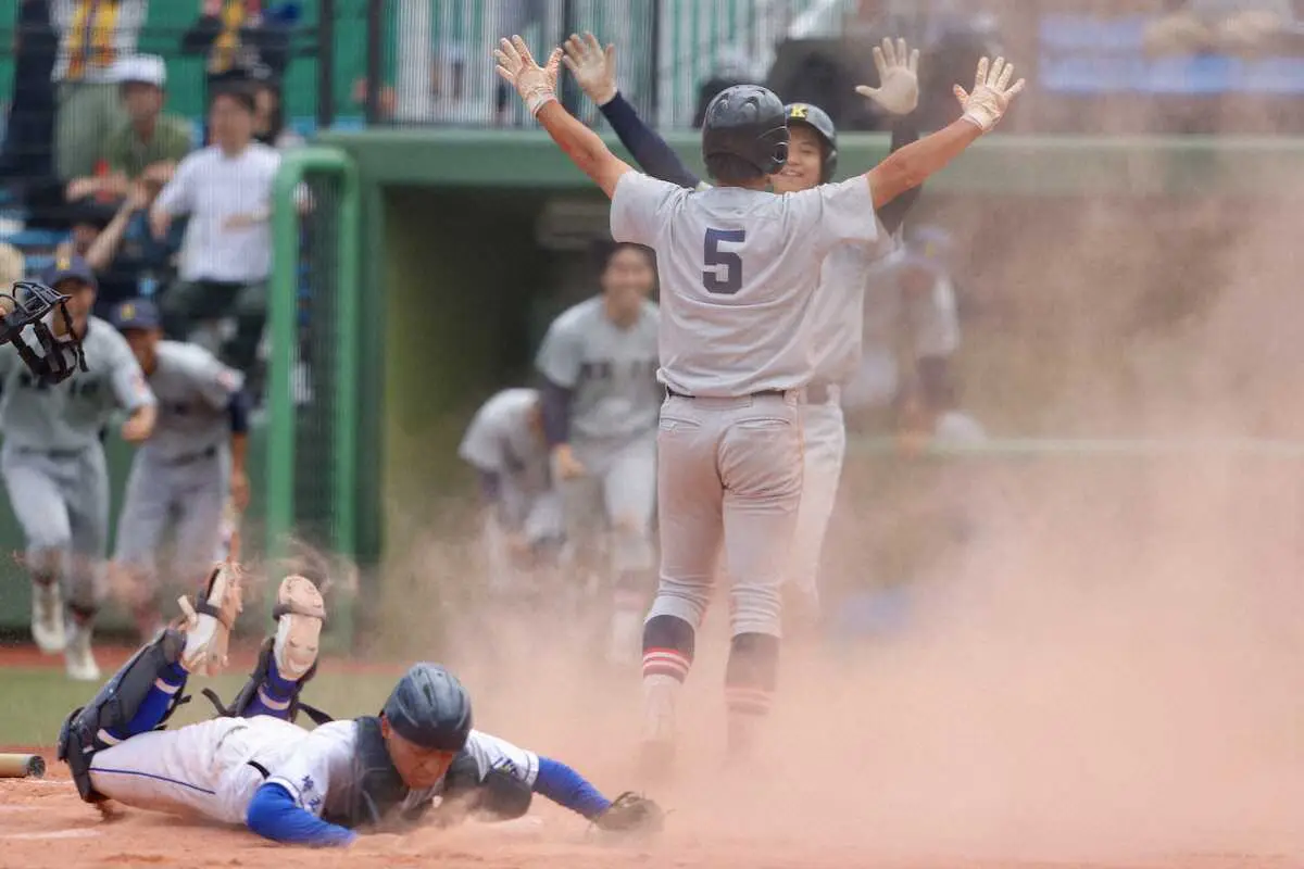 【画像・写真】【高校野球】慶応志木　死闘延長制し逆転サヨナラ勝ち　サヨナラ中犠飛の菊地「このまま次も」