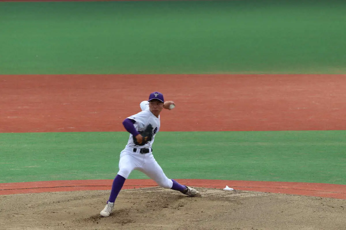 【画像・写真】【高校野球】昨夏王者の関東第一が好発進　2年生左腕・石井翔は5回無失点の好投