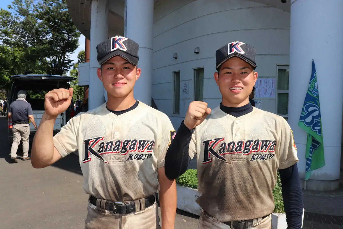 【画像・写真】【高校野球】神奈川工・高尾ツインズが快勝けん引　弟・海人2失点完投を兄の捕手・航生が導いた