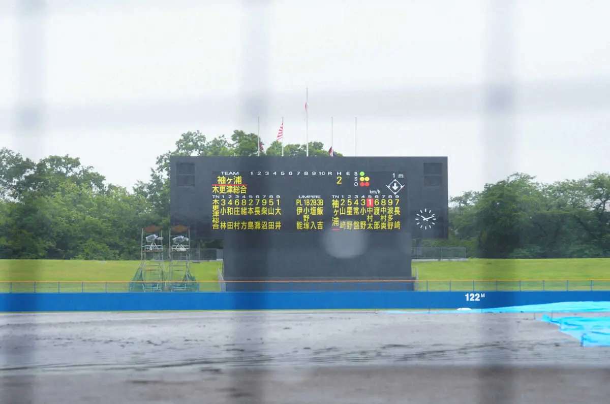 【画像・写真】【高校野球】千葉　連覇狙う木更津総合　今夏初戦は継続試合に　球場変更で15日に袖ケ浦で開催予定