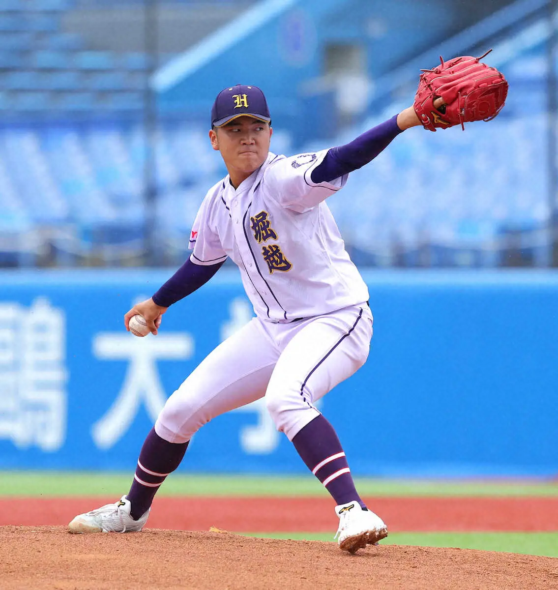 【画像・写真】【高校野球】堀越　2投手で5回ノーノー　次戦は春王者「絶対倒したい」エース・西川闘志メラメラ