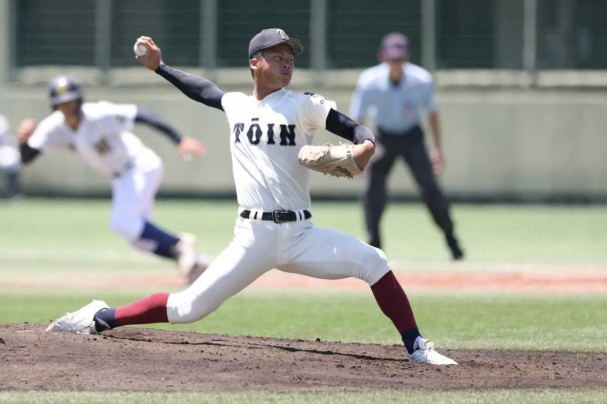 【画像・写真】【高校野球】大阪桐蔭に、また怪物候補　2年生右腕・吉岡貫介が最速152キロを計測