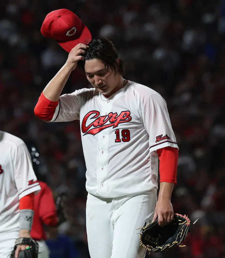 【画像・写真】広島は今季ワーストタイ7連敗　床田力投も痛恨ソロ被弾…新井政権ではワースト借金5