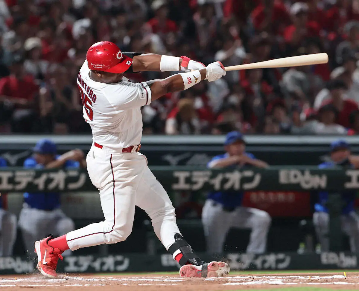 【画像・写真】広島　連敗7でストップ　17試合ぶりに4点以上挙げて打線が奮起　7安打のうち4本が長打