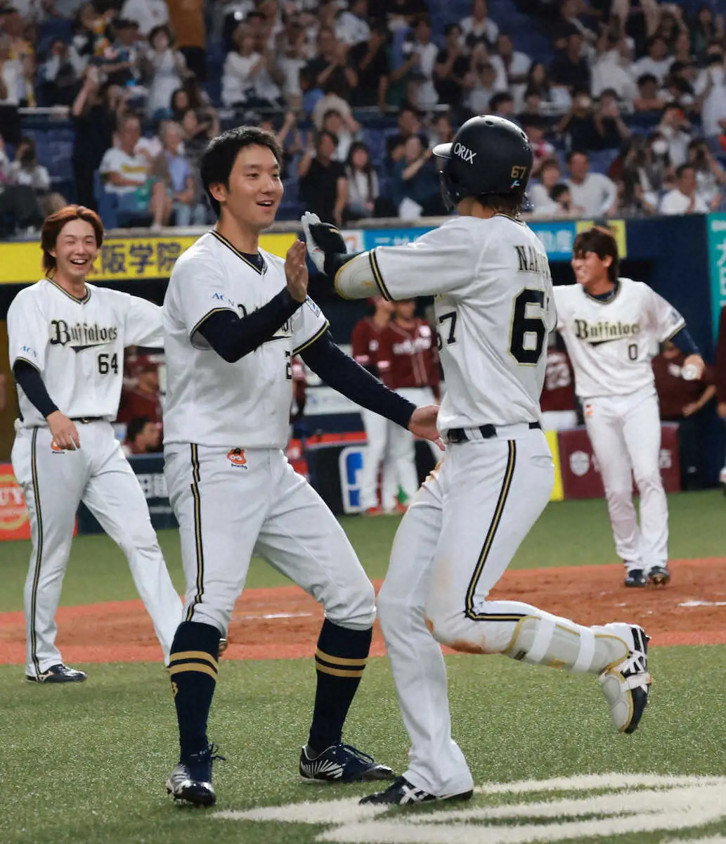 【画像・写真】オリックス　田嶋大樹のキャリア最多134球熱投が報われる　今季7度目のサヨナラ勝ち