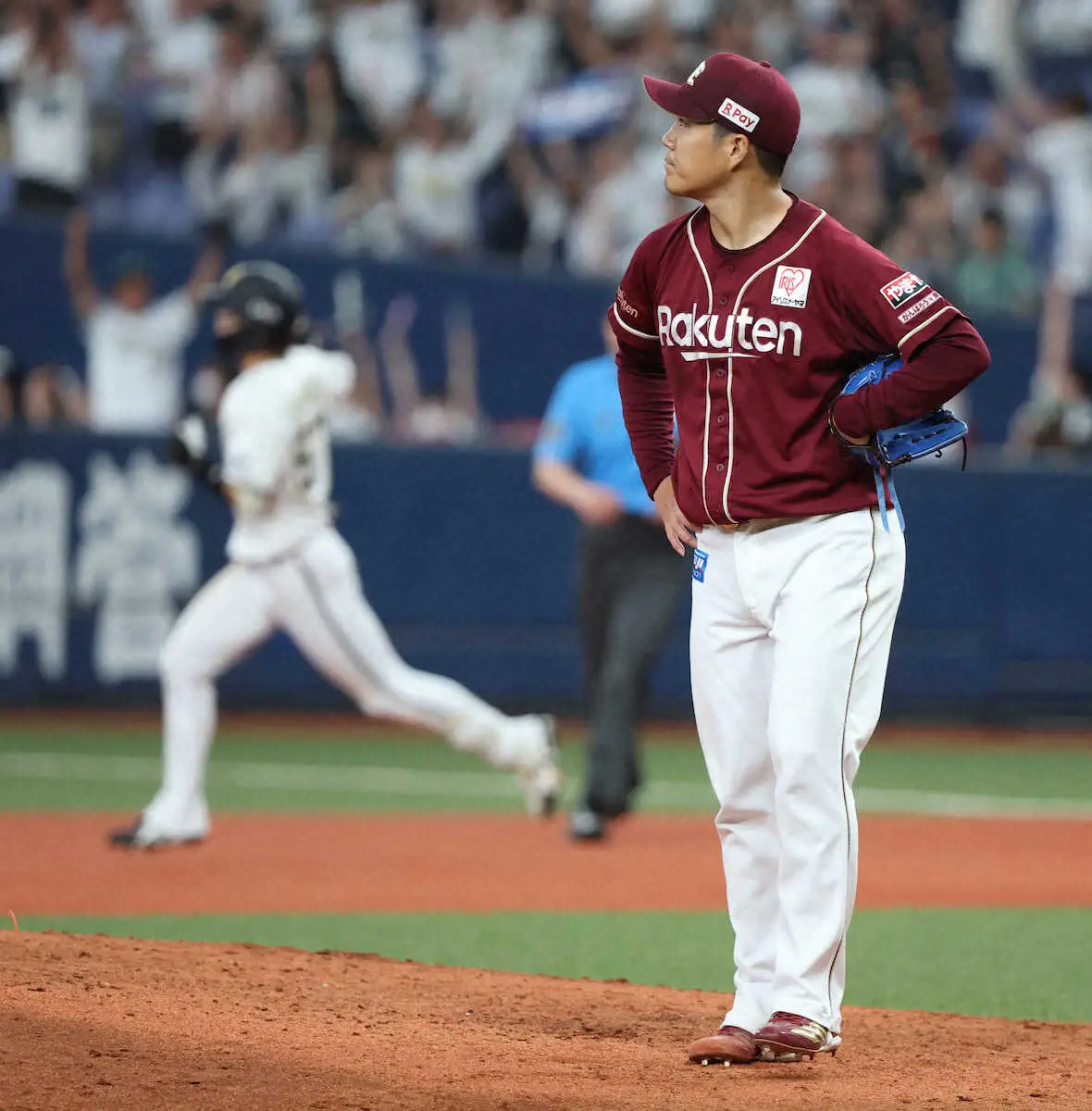 【画像・写真】楽天は守護神の則本が痛恨被弾　8回無失点の先発藤井に「まさるに悪いことした」