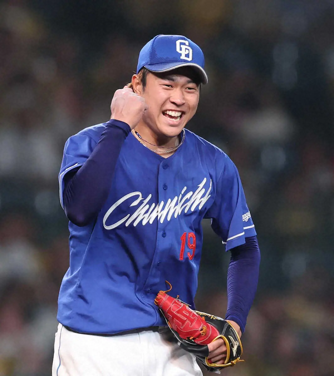 【画像・写真】中日　高橋宏斗が自身1年ぶり3度目の完封勝利！　無四球は初で阪神打線に三塁踏ませず　チームは6連勝