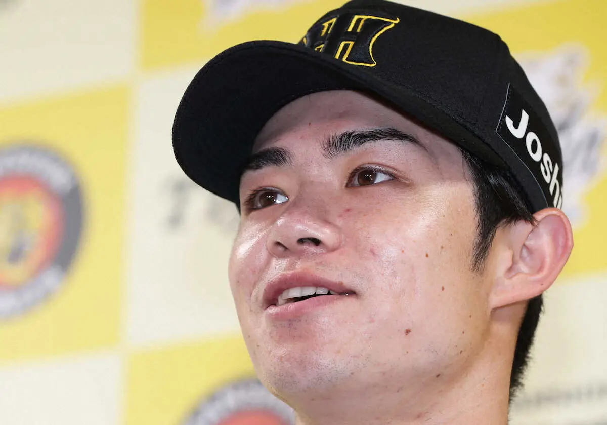 【画像・写真】阪神・中野拓夢が球宴プラスワン選出「素直に楽しい気持ちと、びっくりしている気持ちでいっぱい」