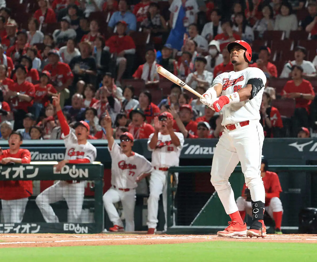 【画像・写真】広島が連敗脱出　モンテロ自力V消滅危機救う172打席ぶり2号「苦しかった」17戦ぶり4得点