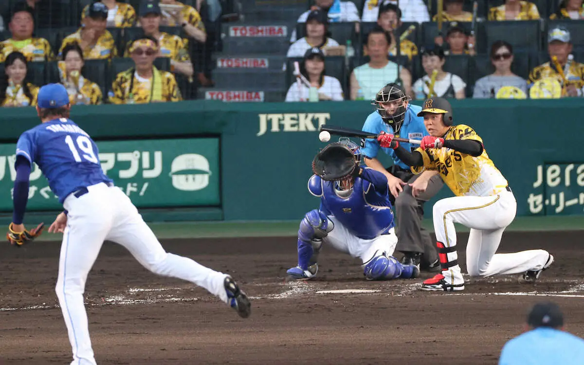【画像・写真】【内田雅也の追球】明暗分けた投手バント