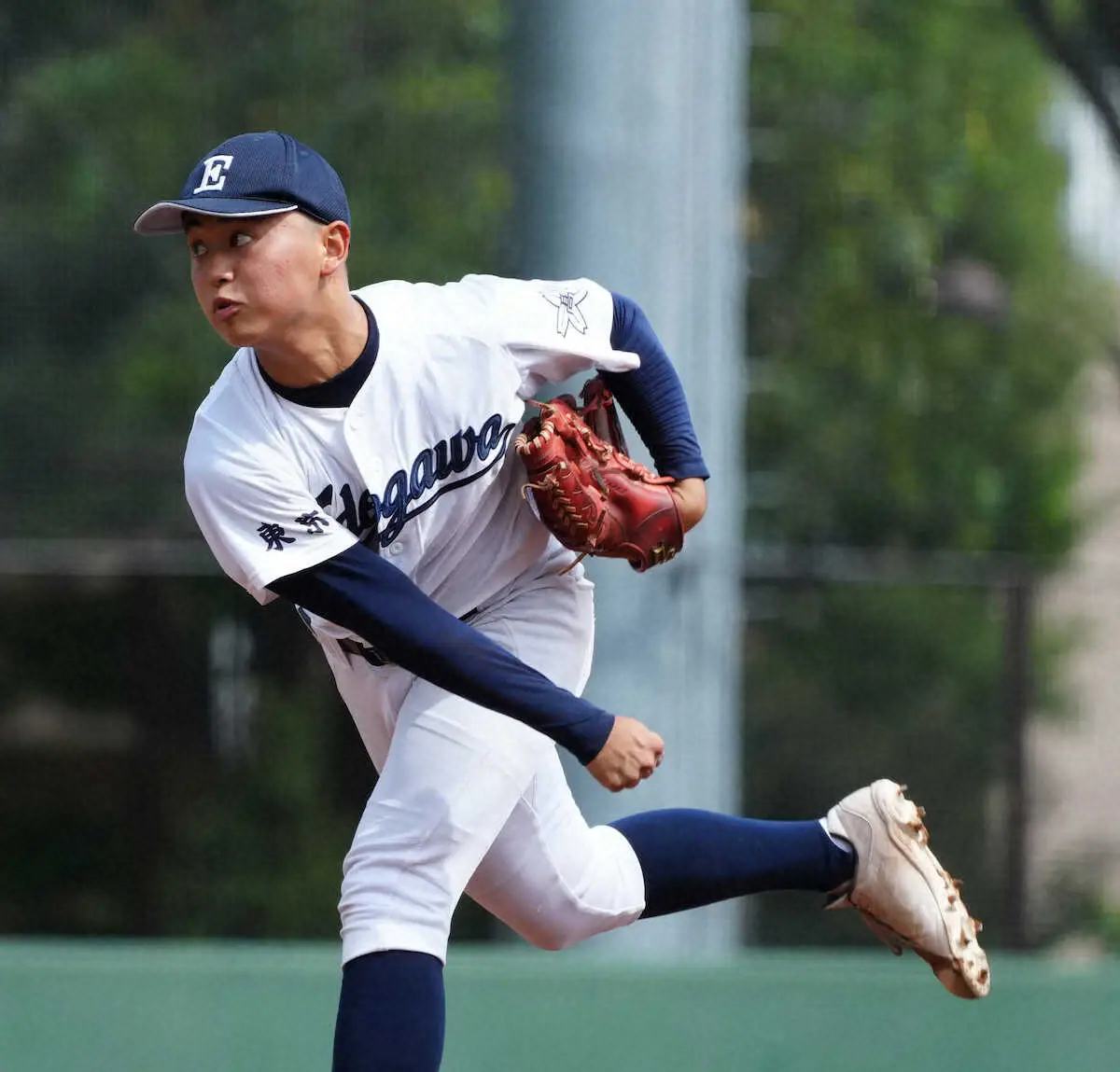 【画像・写真】【高校野球】江戸川のエース・石橋　継続試合で逆転勝ち呼ぶ完投「昨日寝ているときに勝つ夢を見た」