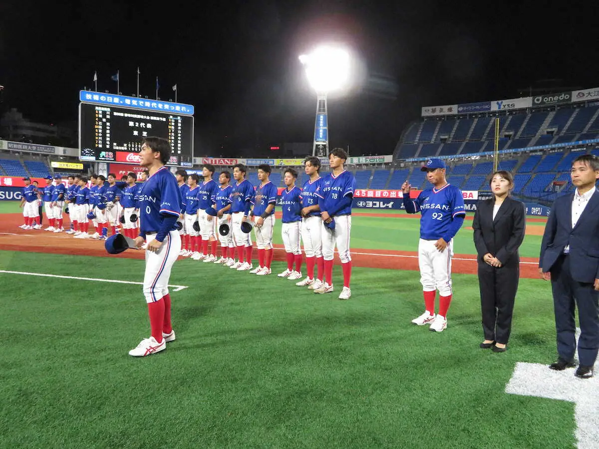 【画像・写真】東芝　日産自動車下しラスト32チーム目の東京ドーム切符　今季初スタメンの中村主将が攻守に活躍