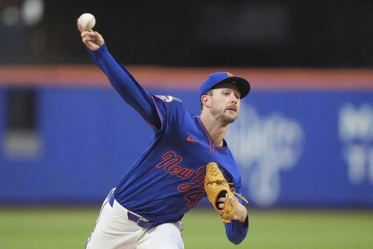 【画像・写真】ブレーブス戦に先発したメッツ・キャニング（AP）