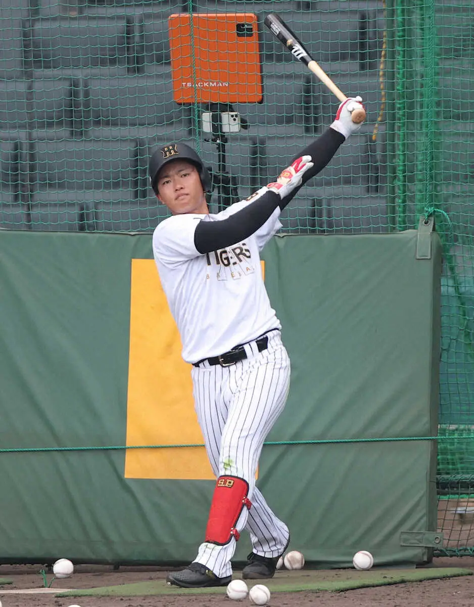 【画像・写真】阪神・中川勇斗が巨人3連戦で出番を待つ「縁起が良い場所」プロ初安打マークした東京Dで存在感放つ
