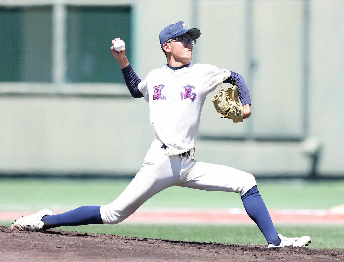 【画像・写真】【高校野球】「こんなに三振が取れるなんて」鳳の右腕・山口が9回1失点　16奪三振で3回戦突破