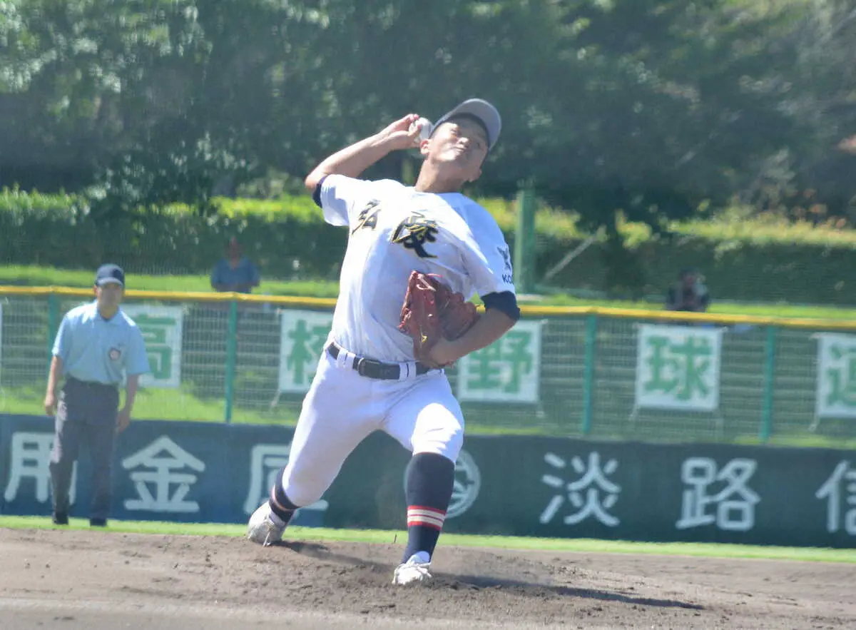 【画像・写真】【高校野球】神戸弘陵がサヨナラ負け　公式戦初先発の間嶋作太が力投も及ばず「最後までやり切った」