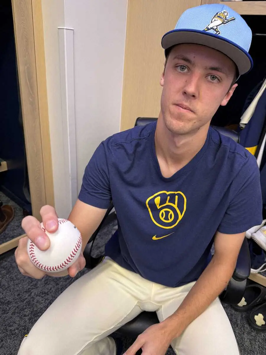 【画像・写真】ブルワーズの新人右腕・ミジオロウスキー　怪物の剛球に迫る！大学時代ケガの功名で球速一気にアップ