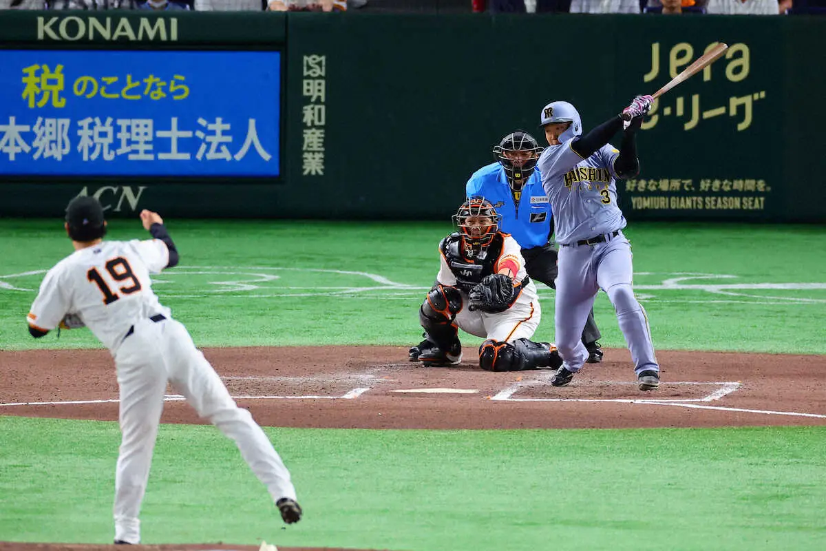 【画像・写真】阪神　大山悠輔がプロ通算999安打　大台にリーチ!!