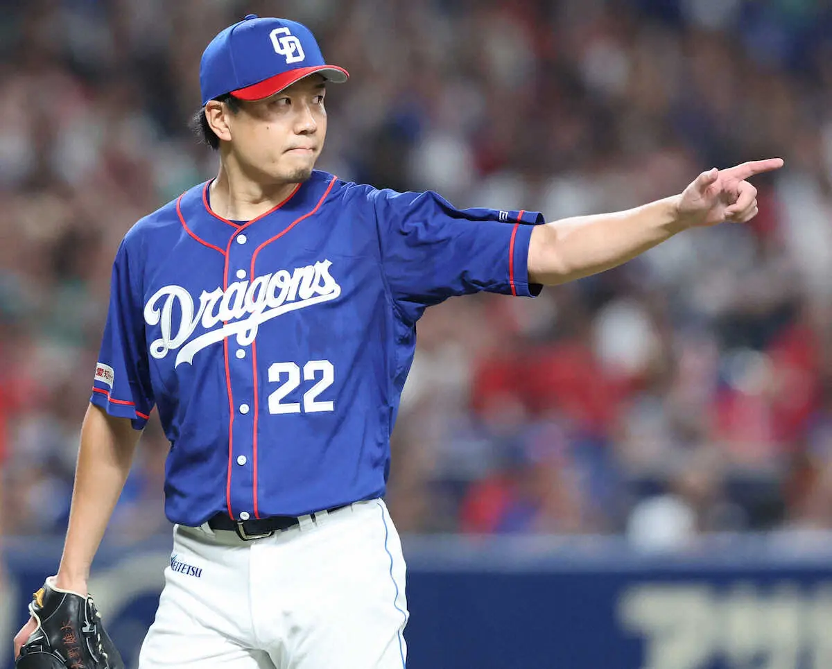 【画像・写真】中日・大野