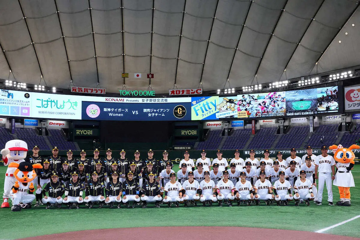 【画像・写真】阪神が「伝統の一戦」に一日2勝　Womenも宿敵圧倒　女子交流戦でセ首位の“兄貴”に続いた