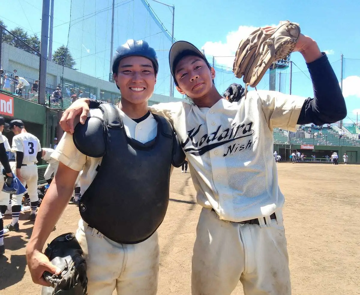 【画像・写真】【高校野球】「都立のドクターK」小平西のエース・竹本結が9回完投で11K　奪三振率は11・74