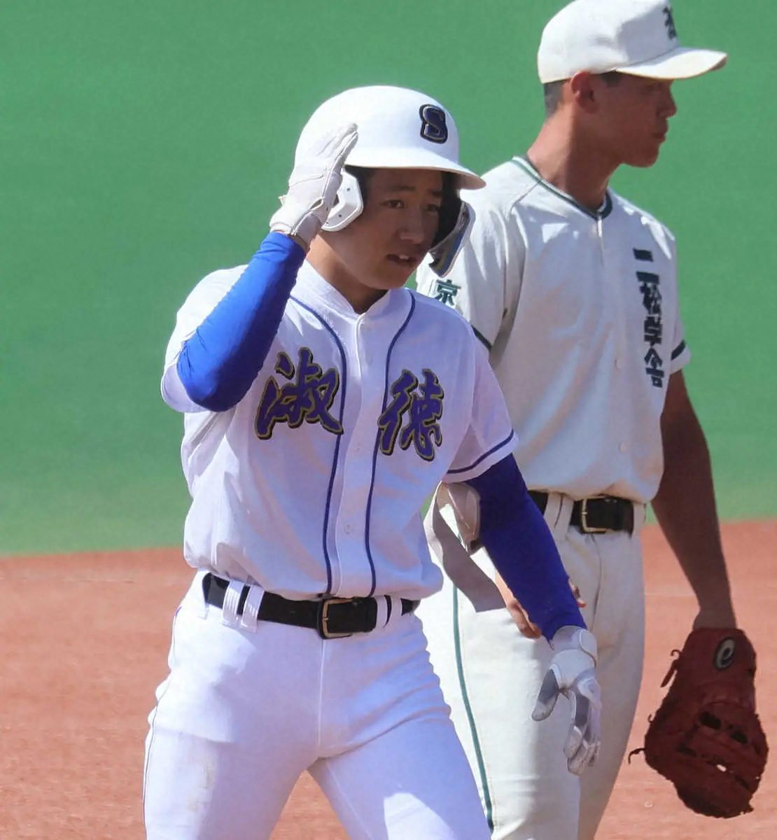 【画像・写真】【高校野球】淑徳のエース八重尾が127球の熱投！選抜出場の二松学舎大付を撃破「歴史が変わった」