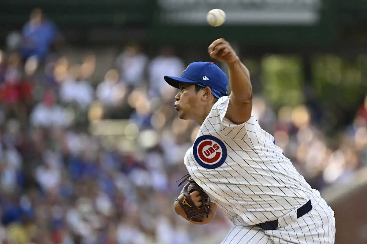【画像・写真】カブス・今永昇太　7回5安打無失点の快投で7勝目の権利　メジャー初対戦の吉田は3打数2安打