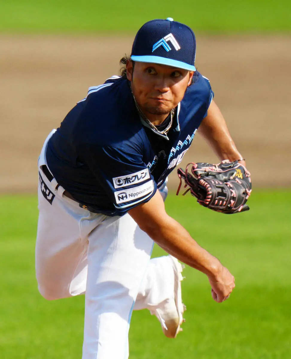 【画像・写真】日本ハム・伊藤　7回2失点！大谷以来10年ぶりの12球団最速10勝目！