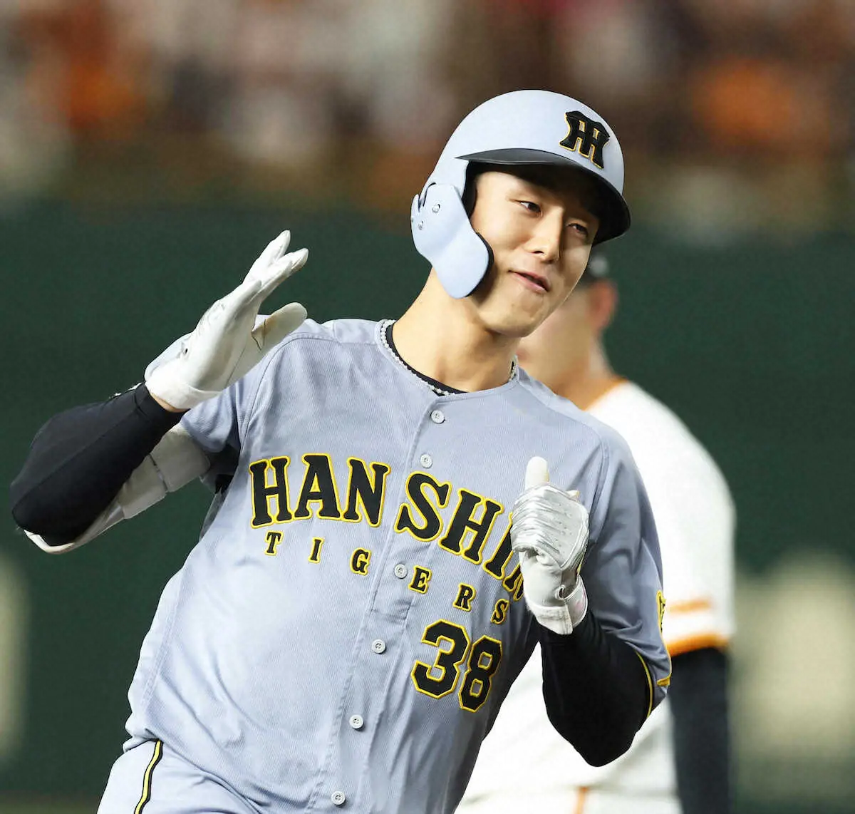 【画像・写真】阪神・小幡竜平　巨人戦で今季1号先制弾　約1年4カ月ぶりの通算3号アーチ