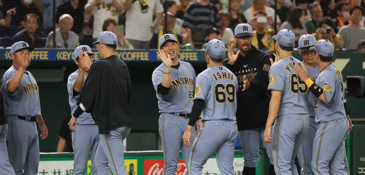 【画像・写真】阪神独り旅　セ・リーグ2位以下はオール借金ターンが決定　勝率5割未満の2位は過去に例がないが…