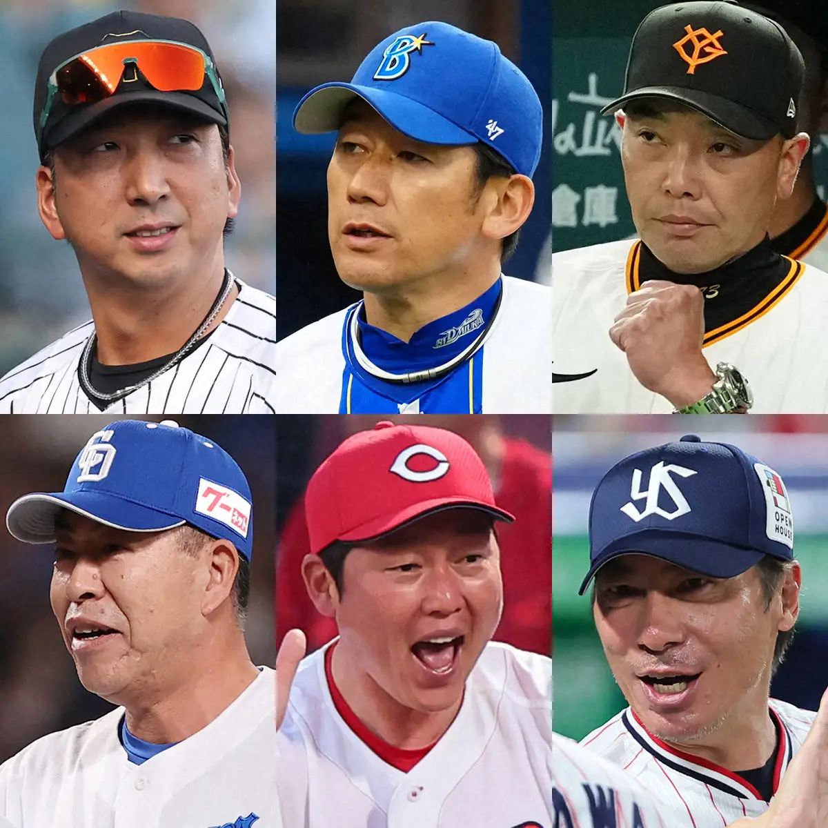 【画像・写真】【前半戦総括】セ6球団監督の思惑は？阪神に独走許し…三浦監督「2位じゃダメ」阿部監督「対策を…」