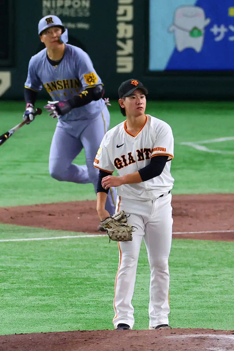 【画像・写真】巨人・井上温大「もう少し工夫ができた」と反省　3発被弾、被本塁打11本はリーグワースト