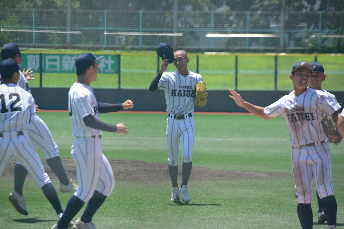 記事全文】大阪偕星学園 逆転勝ちで準々決勝進出 エース右腕の橋本が