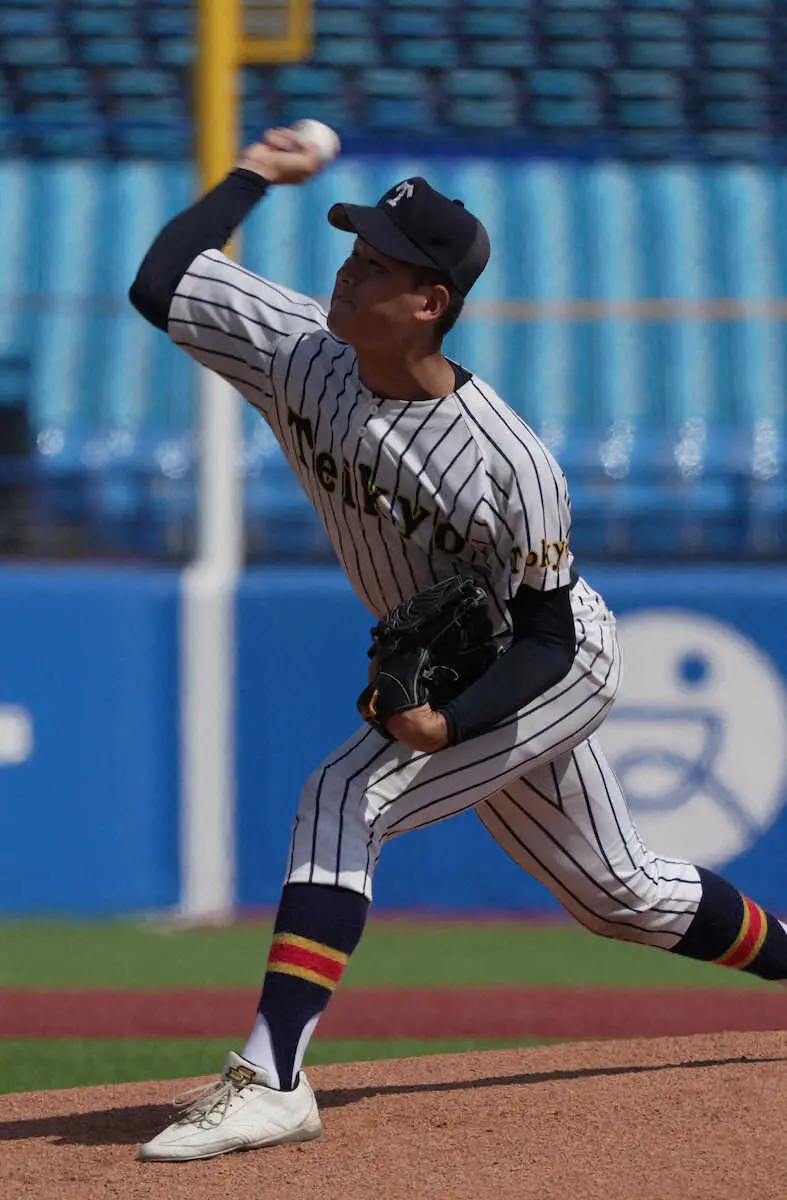 【画像・写真】14年ぶり甲子園の夢がベスト8で途切れた帝京　4死球受けた梅景主将「主将、4番の責務果たせなかった」