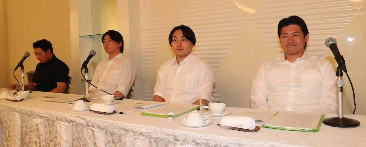 【画像・写真】プロ野球選手会　1軍球団数拡大を協議　会沢翼選手会長「1軍も含めてやっていかないと底上げができない」